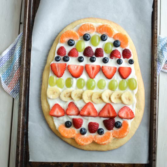 Greek Yogurt Fruit Pizza