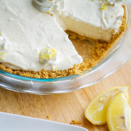 No Bake Limoncello Pie