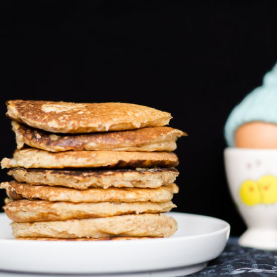 Healthy silver dollar pancakes