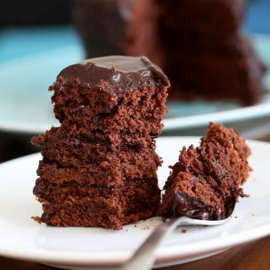 Vegan Chocolate Layer Cake