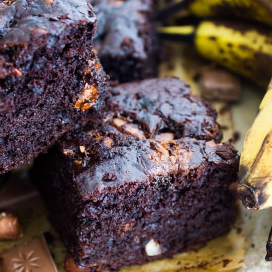 Banana Chocolate Cake