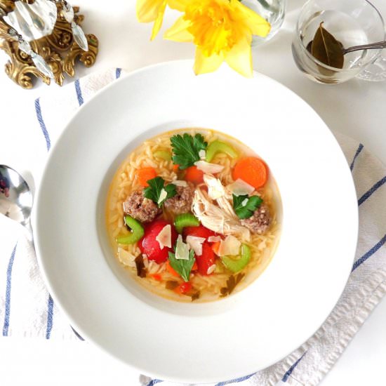 Grandma’s Italian Chicken Soup