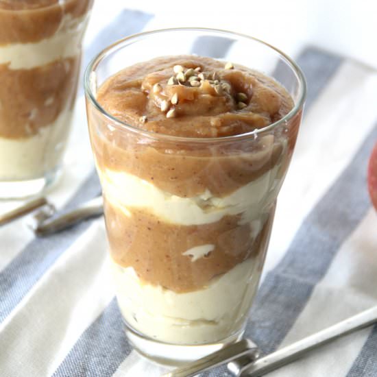 Millet Porridge & Apple-Compote