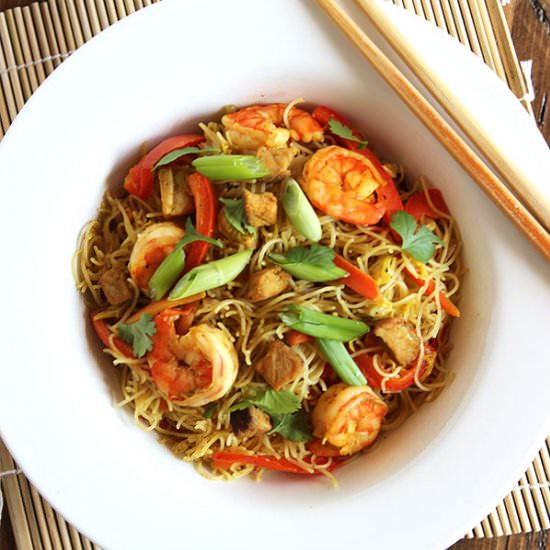 Spicy Singapore Noodles