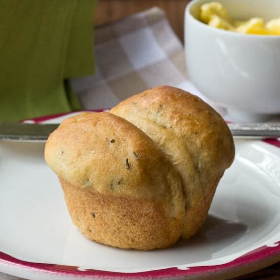 Buttermilk Herb Rolls