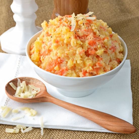 Rutabaga and Carrot Mash