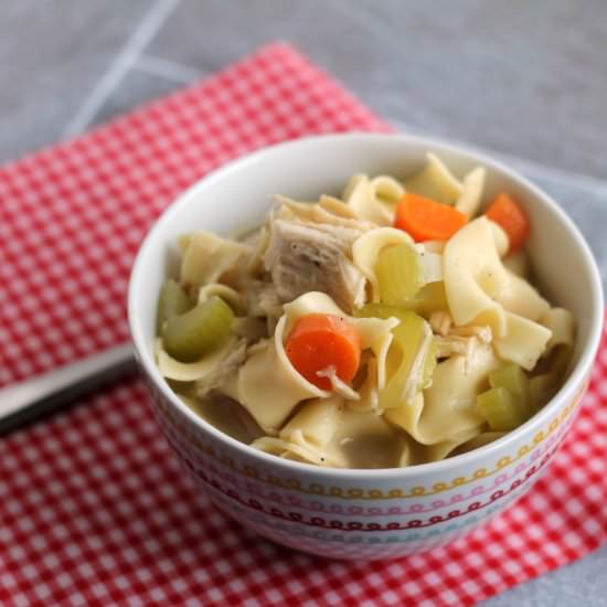 Easy Homemade Chicken Noodle Soup