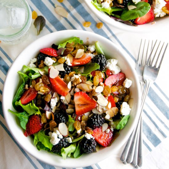 Springtime Mixed Berry Salad