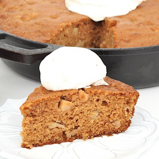 Apple Skillet Cake
