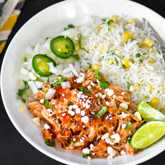Slow Cooker Mexican Chicken Tinga