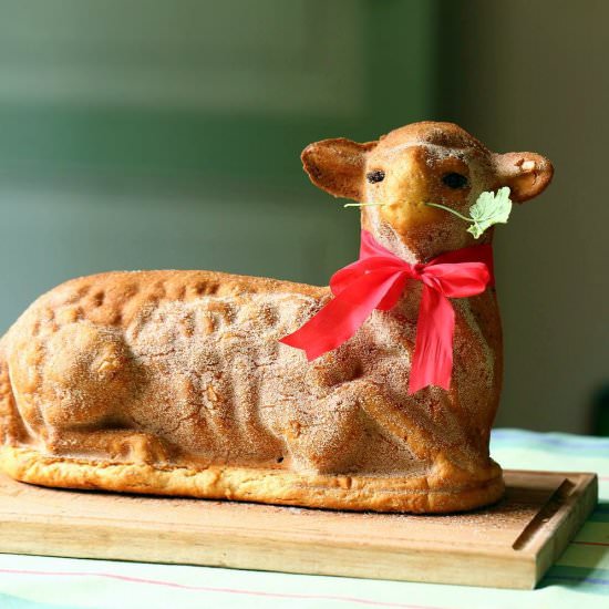 Easter Lamb Cake