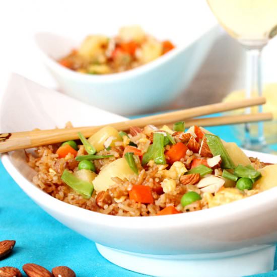Fried Rice with Pineapple