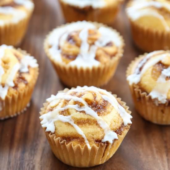 Cinnamon Roll Muffins