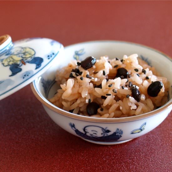 Osekihan (Azuki Red Bean Rice)