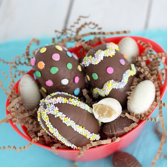 Cookie Dough Surprise Easter Eggs
