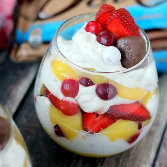 Red Velvet Strawberry Parfaits