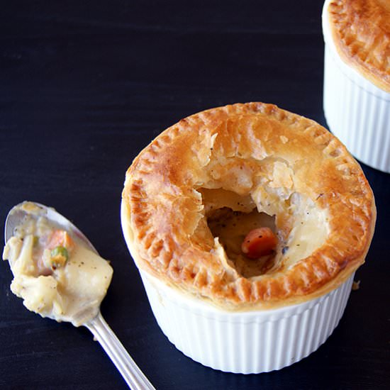 Mini Vegetable Pot Pie