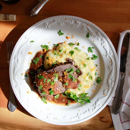 Braised Beef and Root Vegetables