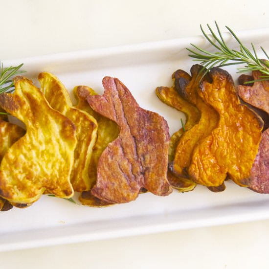 Roasted Potato Bunnies