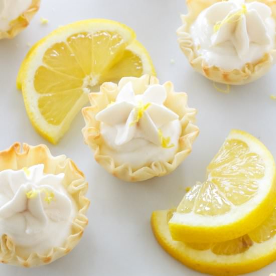 Mini Lemon Cream Pies