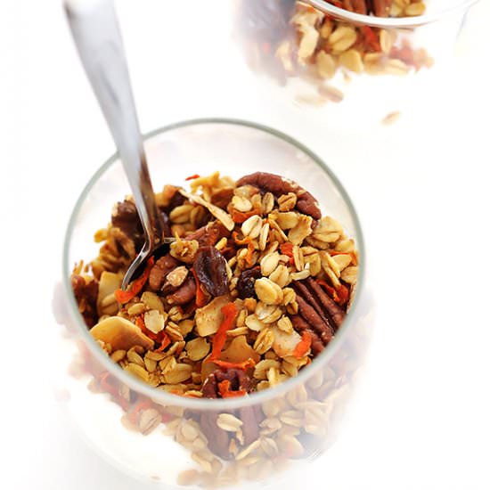 Carrot Cake Granola