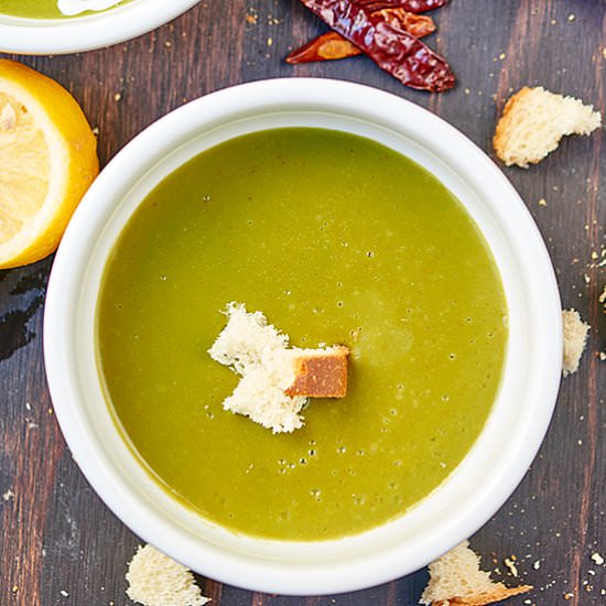 Vegan Spinach Potato Soup
