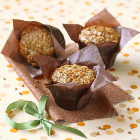 Vegetarian Banana Muffins