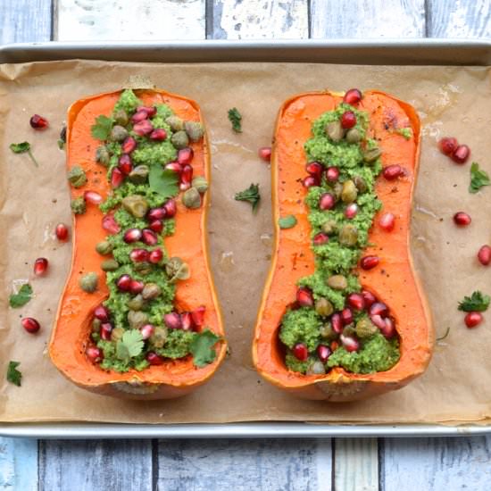 Butternut Squash and Broccoli Pesto