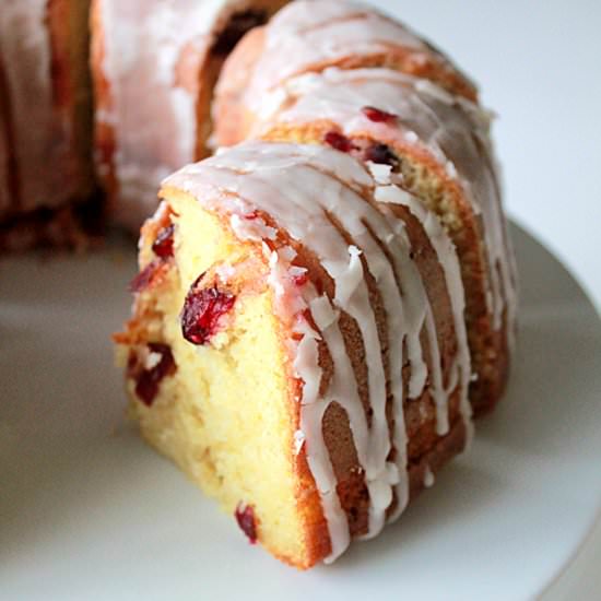 Orange Cranberry Bundt Cake