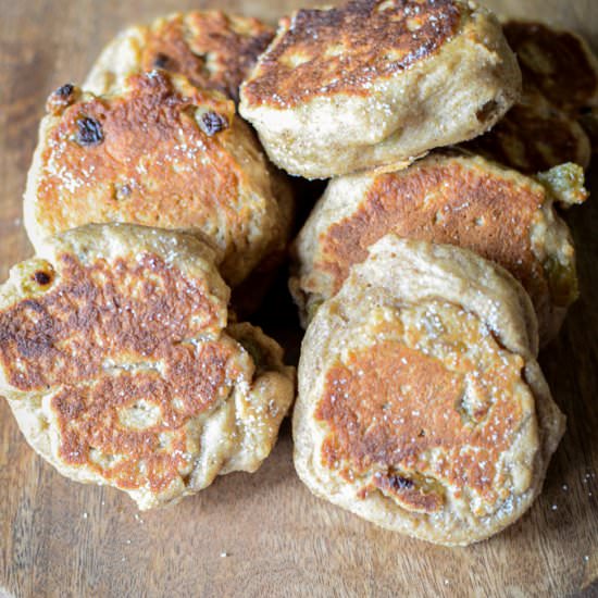 Cinnamon Raisin English Muffins