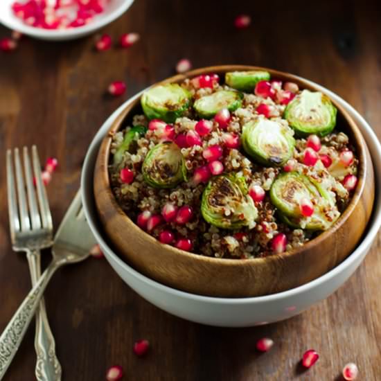 Roasted Brussels Sprouts Salad