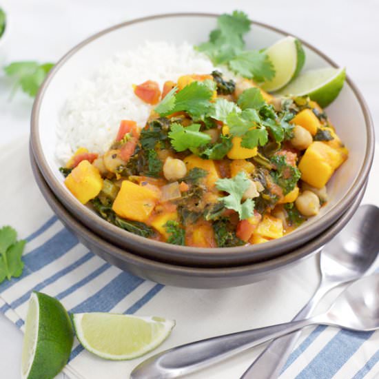 Slow Cooker Sweet Potato Curry