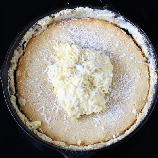 Coconut Cream Gooey Butter Cake