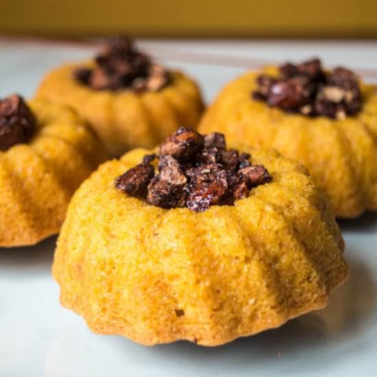 Carrot & Chocolate Marble Bundts