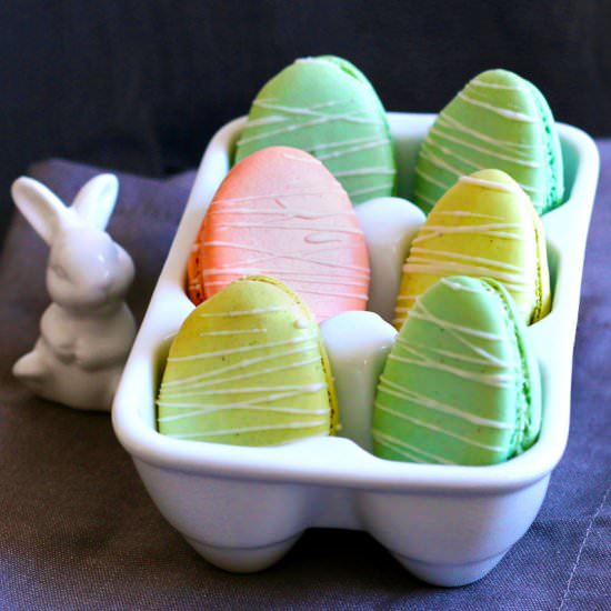 Easter Egg Macarons