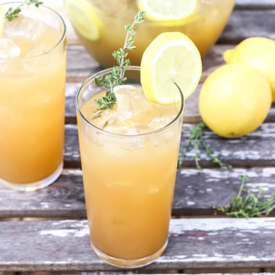 Herb Infused Lemonade