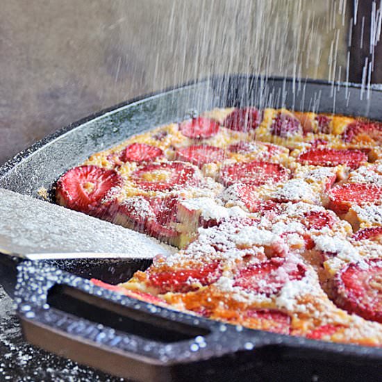Strawberry Clafoutis