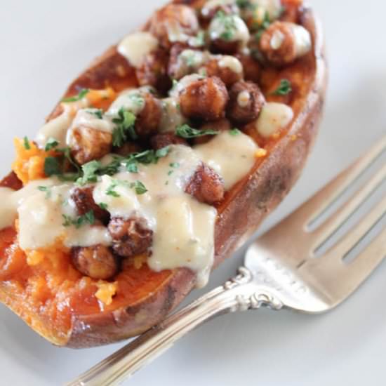 Mediterranean Baked Potatoes