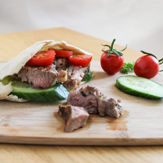 Lamb Pita