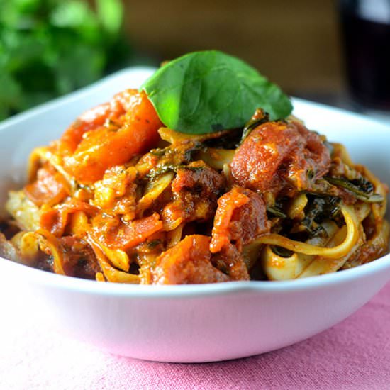 Masala Fettuccini