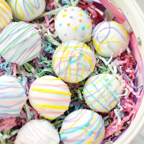 Easy Easter Oreo Truffles