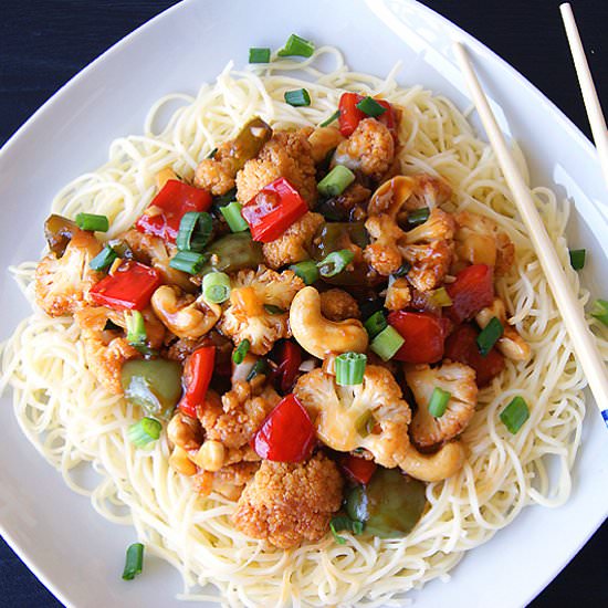 Kung Pao Cauliflower