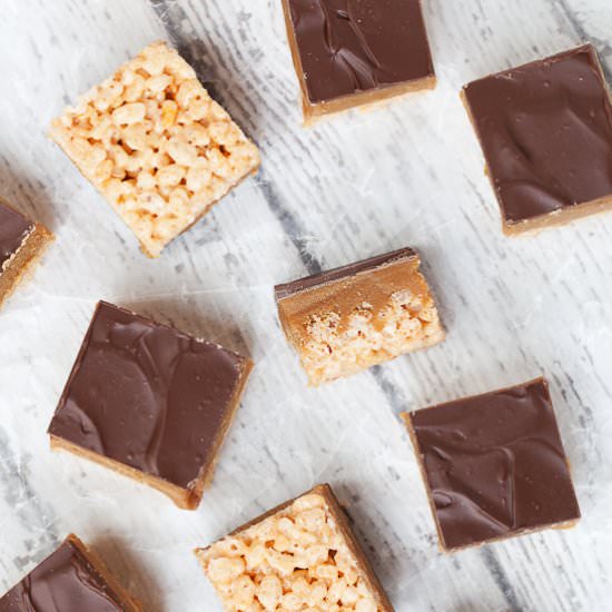 Millionaire’s Caramel Krispies