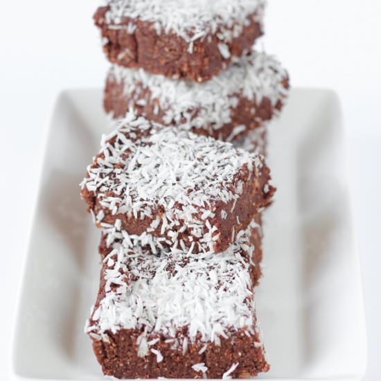 Raw Vegan Maca Squares