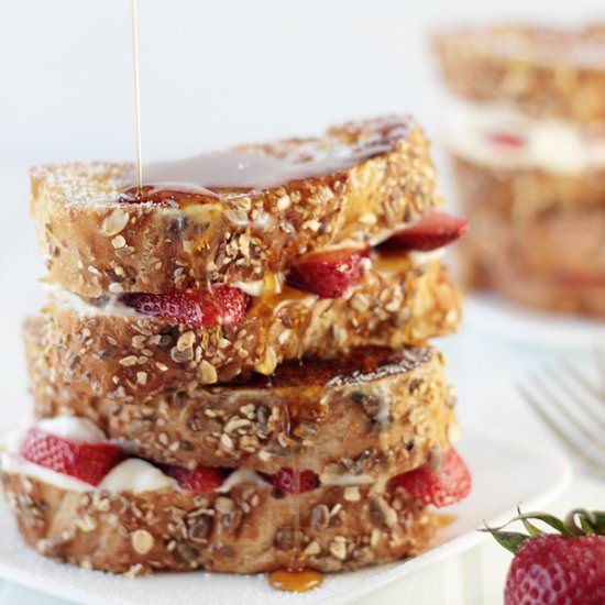 Strawberry Cream Cheese French Toast