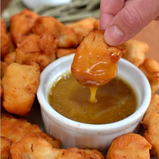 Maple Waffle Chicken Nuggets