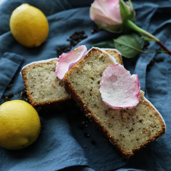 Lemon & Cracked Pepper Pound Cake