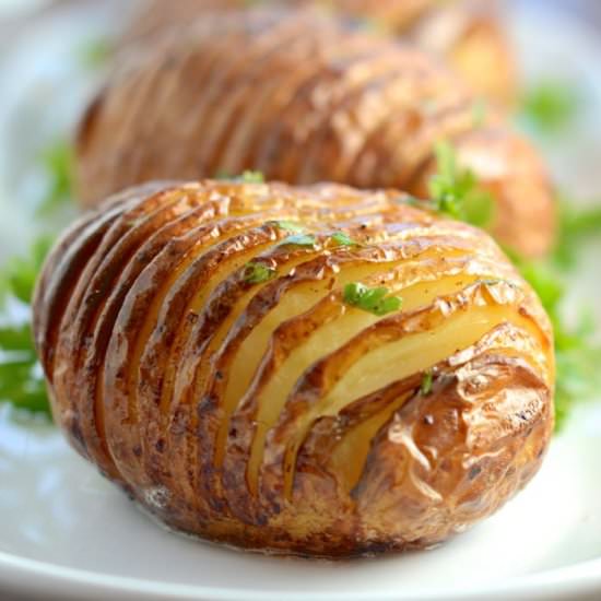 Hasselback Potatoes