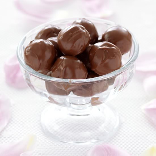 Marzipan and Vanilla Truffles