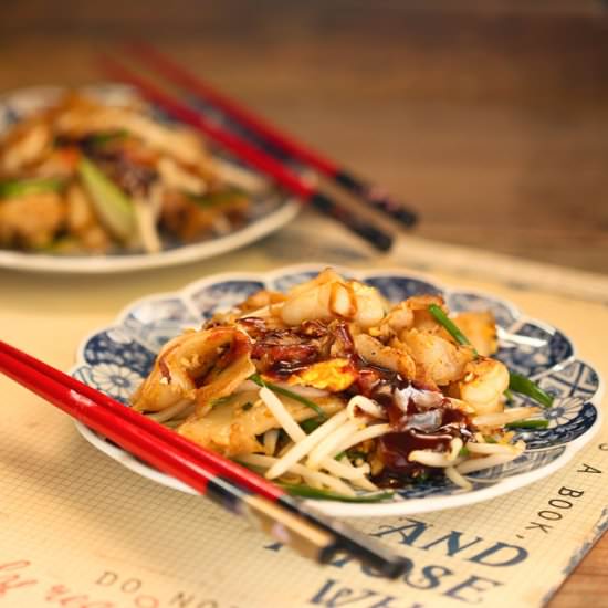 Char Kway Tweo- Flat Rice Noodles